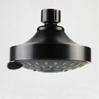 Round metal shower head Traditional adjustable spray pattern shower head