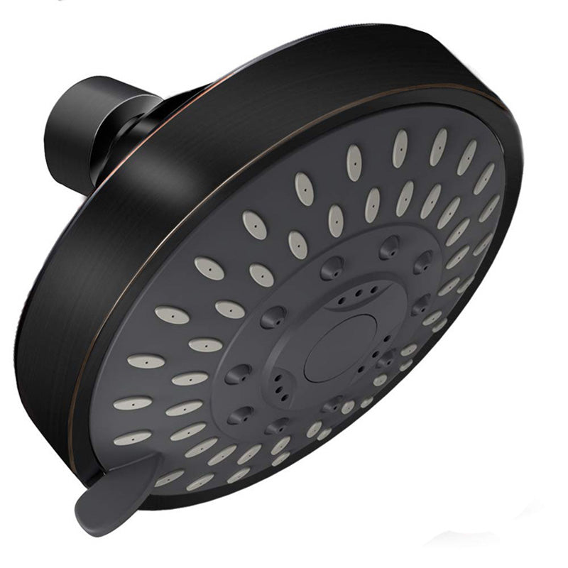 Round metal shower head Traditional adjustable spray pattern shower head