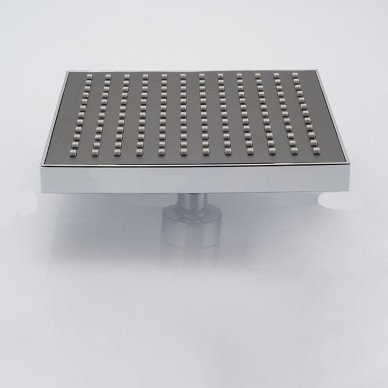 Modern square fixed shower head with shower arm Wall-mounted shower head made of stainless steel
