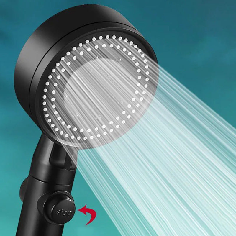 Plastic Showerhead Modern Bathroom Showerhead with Adjustable Spray Pattern