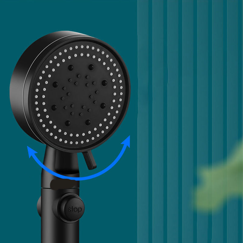 Plastic Showerhead Modern Bathroom Showerhead with Adjustable Spray Pattern