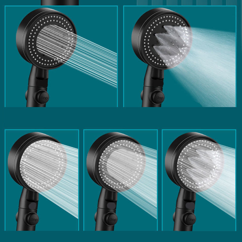 Plastic Showerhead Modern Bathroom Showerhead with Adjustable Spray Pattern