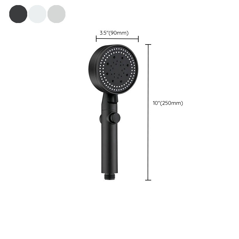 Plastic Showerhead Modern Bathroom Showerhead with Adjustable Spray Pattern