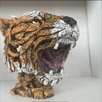 Life-like gorilla figure made of resin for decoration