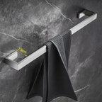 Stainless Steel Bathroom Set 4-Piece Modern Style Simple Bathroom Accessory Set