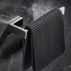 Stainless Steel Bathroom Set 4-Piece Modern Style Simple Bathroom Accessory Set