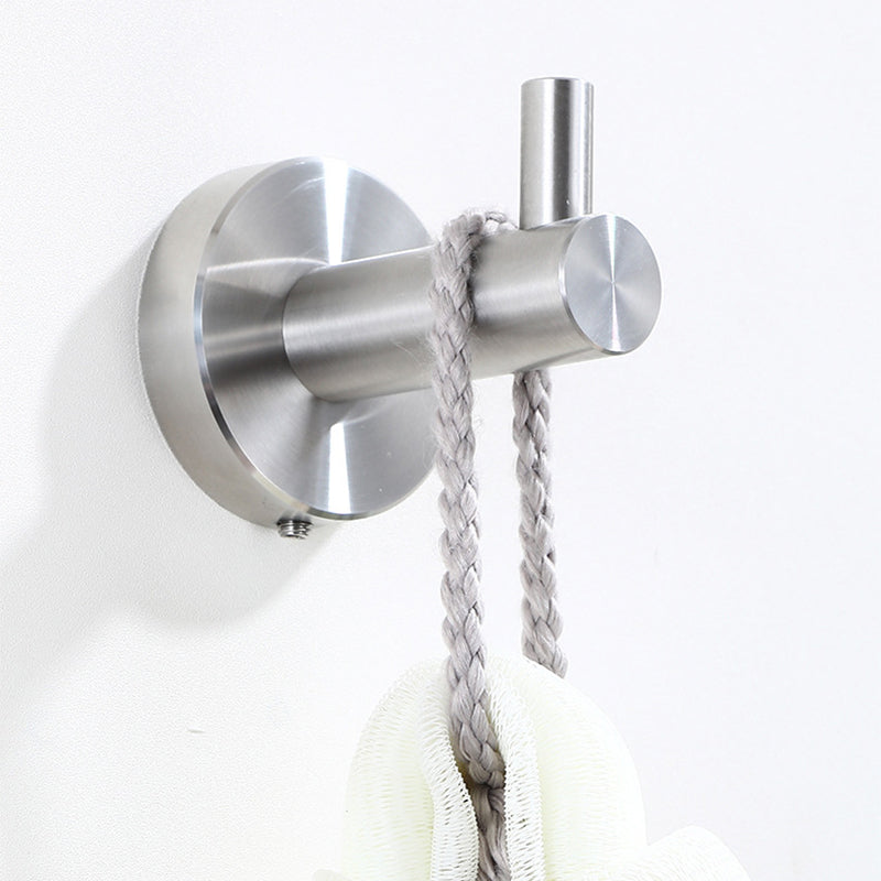 Stainless Steel Bathroom Set 3-piece Modern Style Simple Bathroom Accessories Set