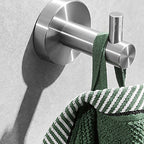 Stainless Steel Bathroom Set 3-piece Modern Style Simple Bathroom Accessories Set