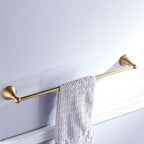 Metal Bathroom Set 4-Piece Traditional Style Gold Bathroom Hardware Set