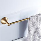 Metal Bathroom Set 4-Piece Traditional Style Gold Bathroom Hardware Set