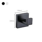Stainless Steel Bathroom Accessories as Single Piece or in Set Modern Bathroom Hardware