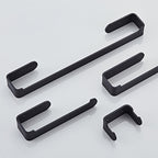 Aluminum Alloy Bathroom Set 4-Piece Modern Style Bathroom Hardware Set