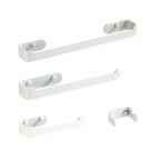 Aluminum Alloy Bathroom Set 4-Piece Modern Style Bathroom Hardware Set