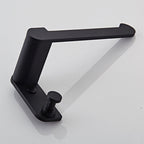 Metal Bathroom Set 5-piece Modern Style Black Bathroom Accessories Set