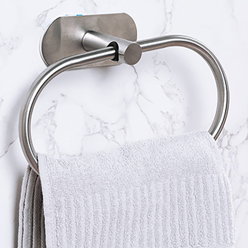 Stainless Steel Bath Set Modern Style Simple Bathroom Accessories Set