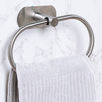 Stainless Steel Bath Set Modern Style Simple Bathroom Accessories Set