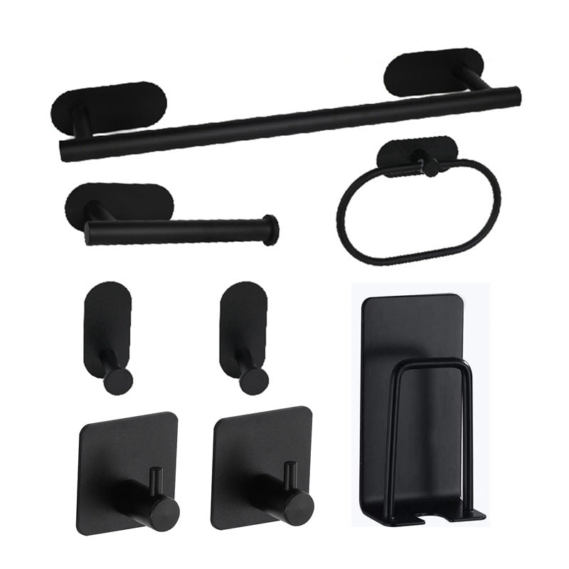 Stainless Steel Bath Set Modern Style Simple Bathroom Accessories Set
