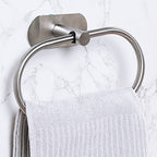 Metal Bathroom Set 4-piece Modern Style Bathroom Fixtures Set