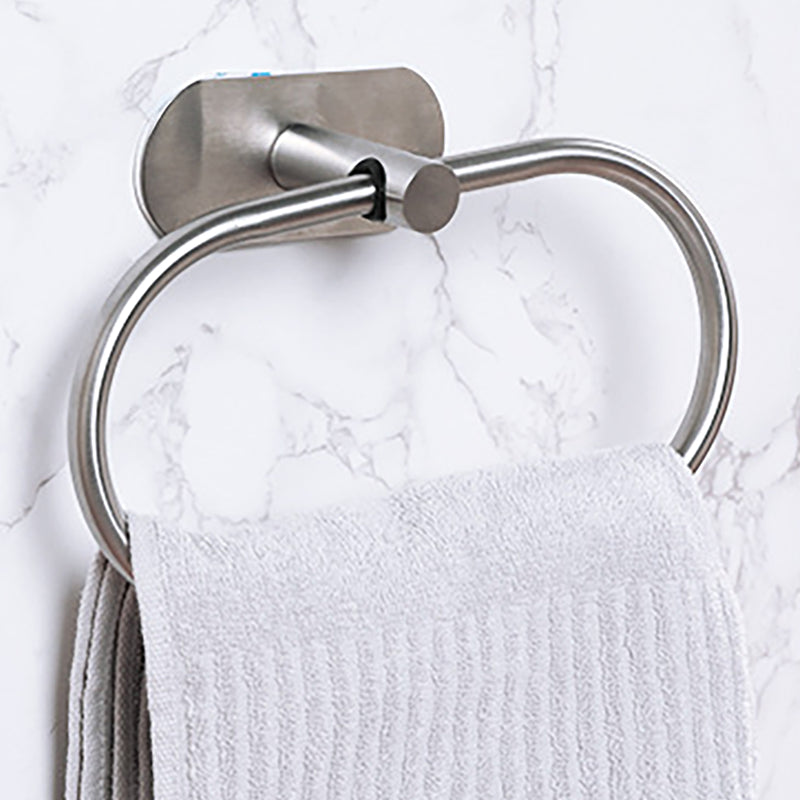 Metal Bathroom Set 4-piece Modern Style Bathroom Fixtures Set