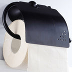 Metal Bathroom Set 4-piece Traditional Style Black Bathroom Accessory Set