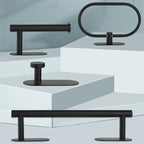 Stainless Steel Bathroom Hardware Set Modern Minimalist Bathroom Hardware Set