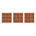 Spruce Farmhouse Laminate Plank Flooring Mold Resistant Laminate