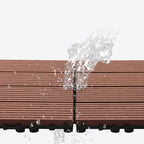 Click-Laminated Planks Modern Dark Laminate Flooring