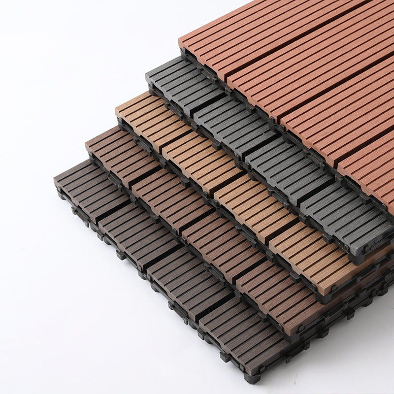 Click-Laminated Planks Modern Dark Laminate Flooring