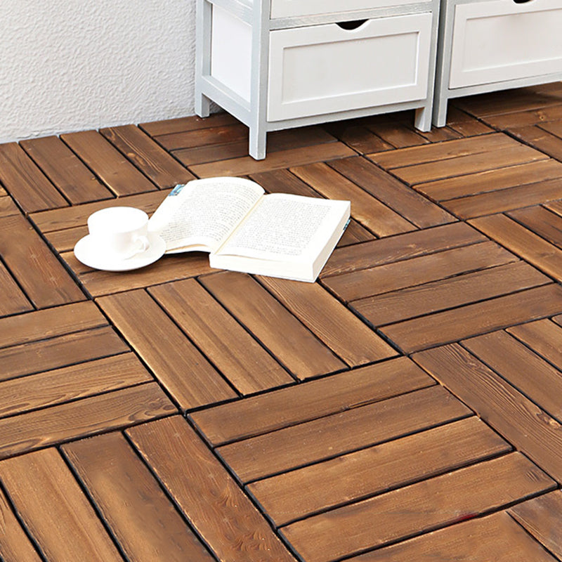 Pine Dark Laminate Flooring Mold Resistant Laminate Plank Flooring