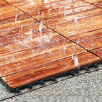 Pine Dark Laminate Flooring Mold Resistant Laminate Plank Flooring