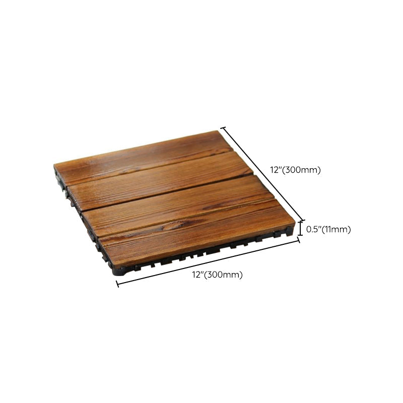 Pine Dark Laminate Flooring Mold Resistant Laminate Plank Flooring