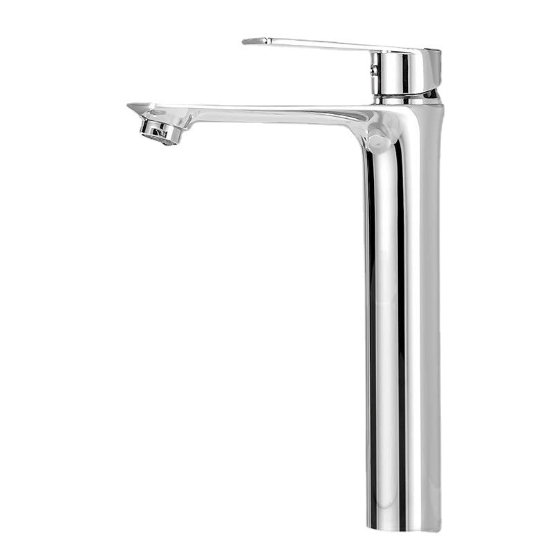 Glam Vessel Sink Faucet Brass Lever Handles with Water Hose Sink Fitting