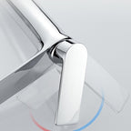 Glam Vessel Sink Faucet Brass Lever Handles with Water Hose Sink Fitting