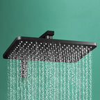 Modern adjustable water flow shower faucet shower hose shower system on the wall