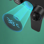 Modern adjustable water flow shower faucet shower hose shower system on the wall