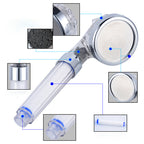 Modern Style Shower Head Plastic Hand Shower Head with adjustable water flow