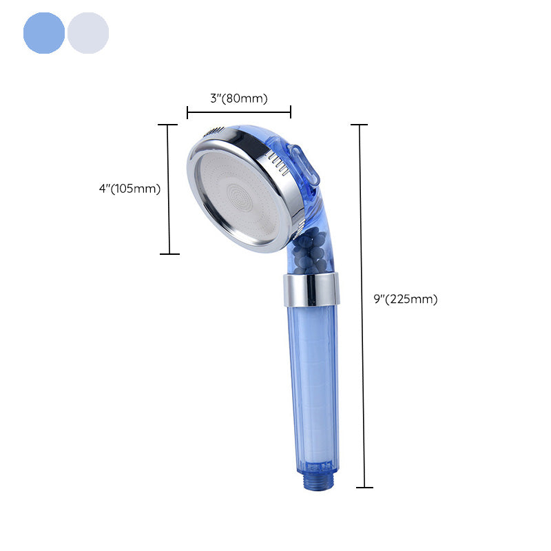 Modern Style Shower Head Plastic Hand Shower Head with adjustable water flow