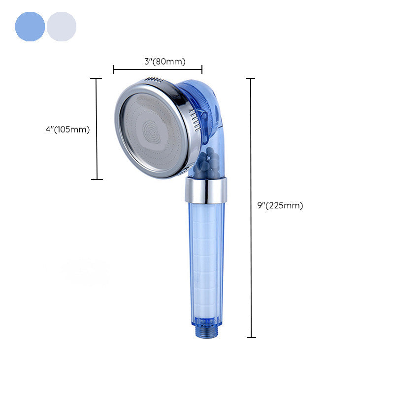 Modern Style Shower Head Plastic Hand Shower Head with adjustable water flow