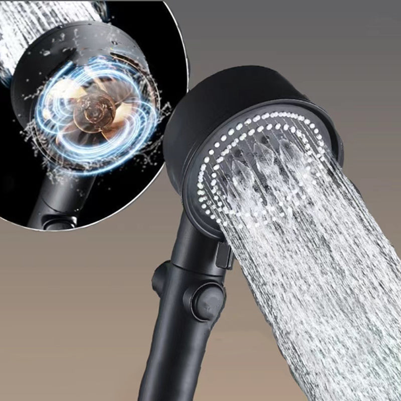 Wall Mounted Shower Head Modern Plastic Shower Head with Adjustable Spray Pattern