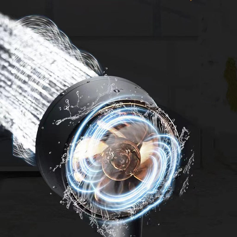 Wall Mounted Shower Head Modern Plastic Shower Head with Adjustable Spray Pattern