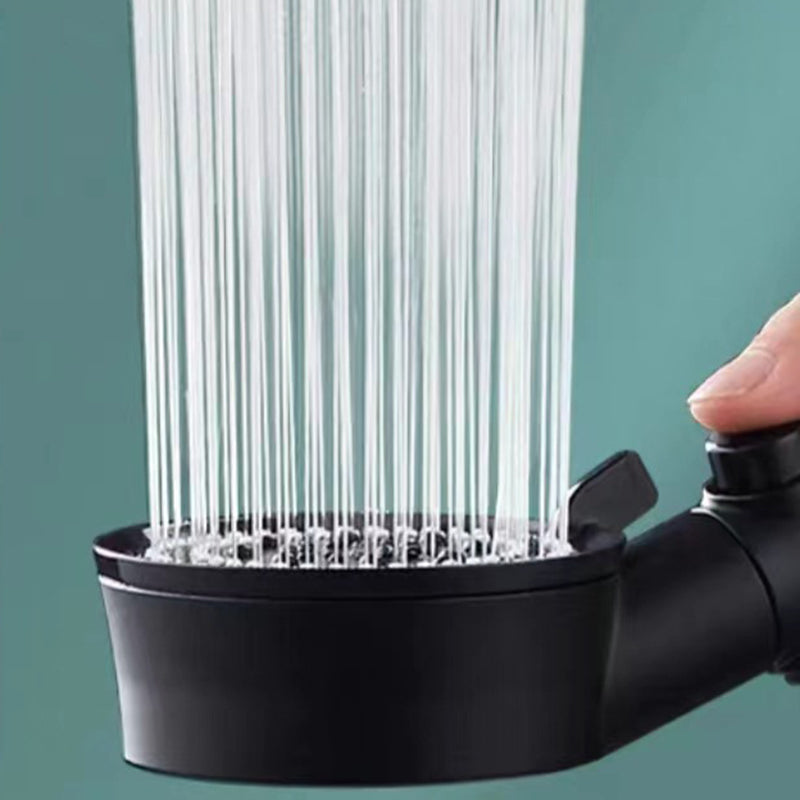 Wall Mounted Shower Head Modern Plastic Shower Head with Adjustable Spray Pattern