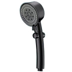 Wall Mounted Shower Head Modern Plastic Shower Head with Adjustable Spray Pattern
