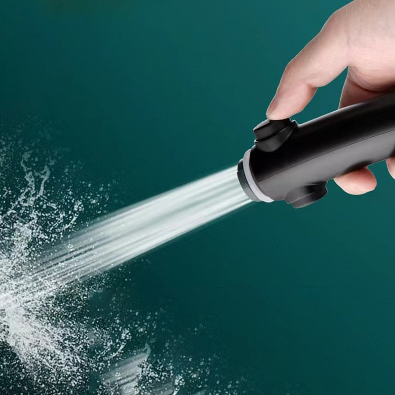 Wall Mounted Shower Head Modern Plastic Shower Head with Adjustable Spray Pattern