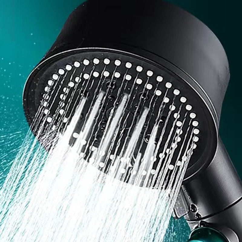 Wall Mounted Shower Head Modern Plastic Shower Head with Adjustable Spray Pattern
