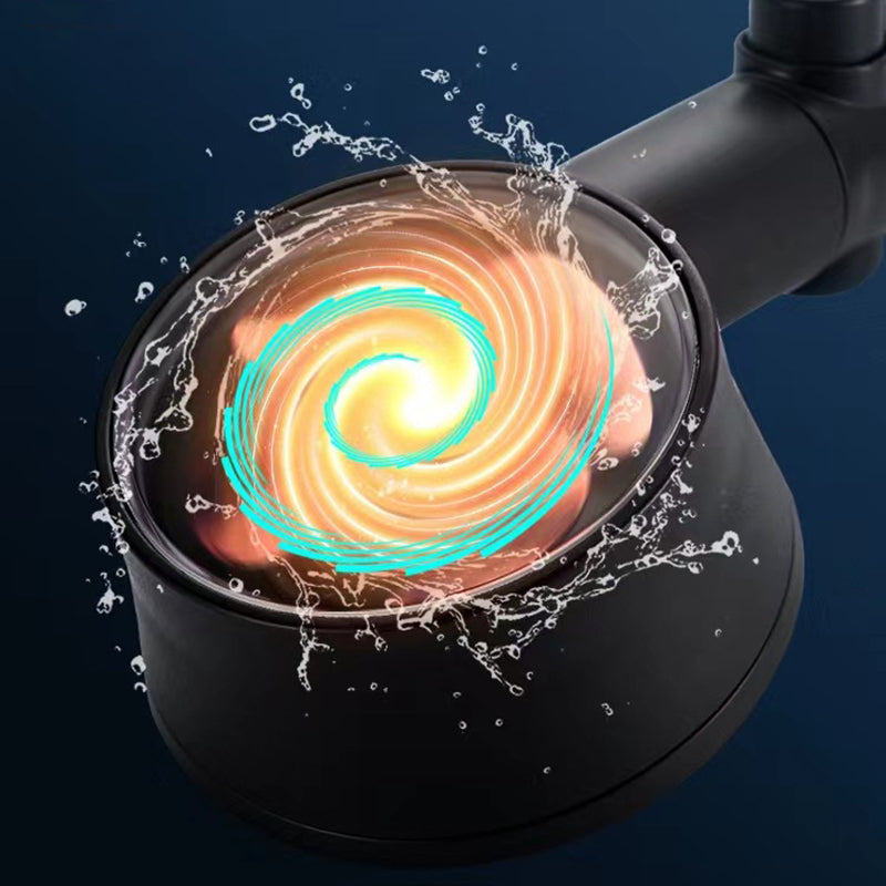 Wall Mounted Shower Head Modern Plastic Shower Head with Adjustable Spray Pattern