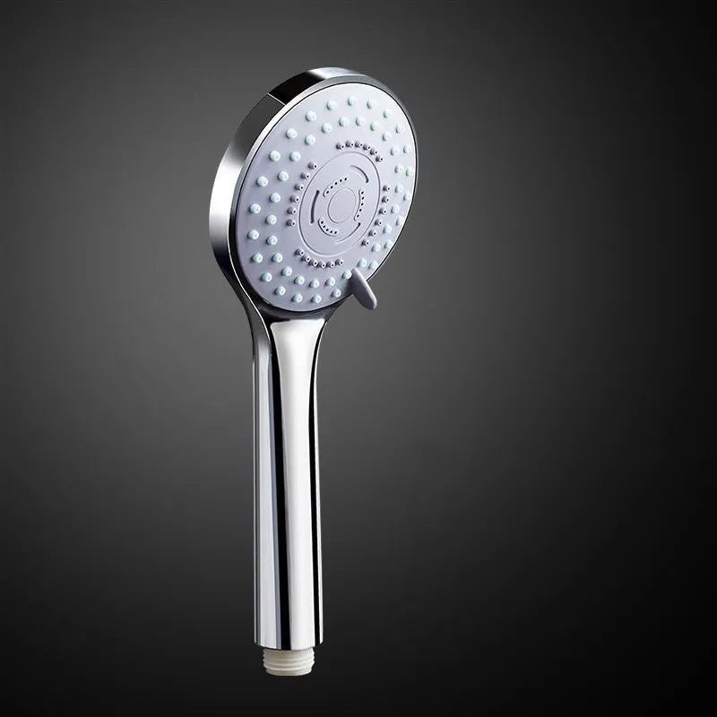 Modern Plastic Showerhead Wall Mounted Showerhead with Adjustable Spray Pattern