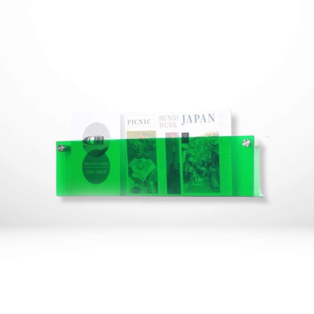 Stylish organization in a transparent edition