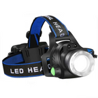 300LM Rechargeable LED Headlamp Zoomable Torch Tactical Headlight Flashlight