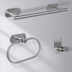Stainless Steel Bathroom Fittings Set Modern Simple Bathroom Set