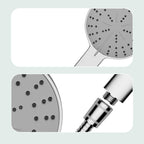 Modern balanced printed converter faucet shower head shower fitting on the wall